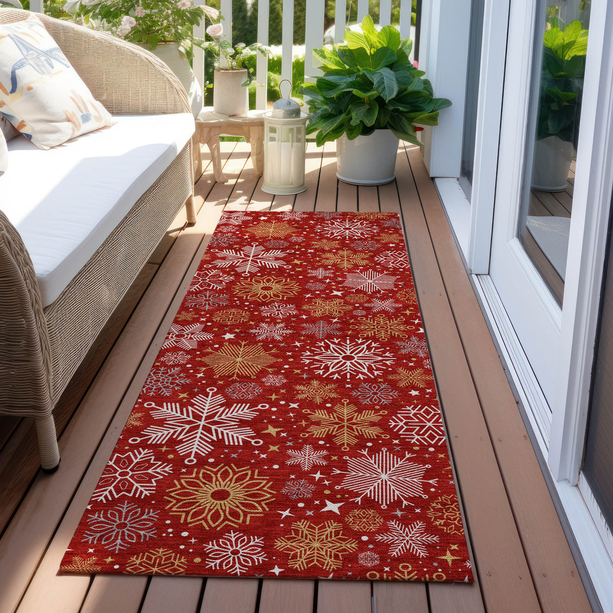 addison chantille acn1823 red rug