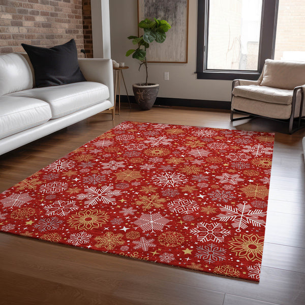 addison chantille acn1823 red rug