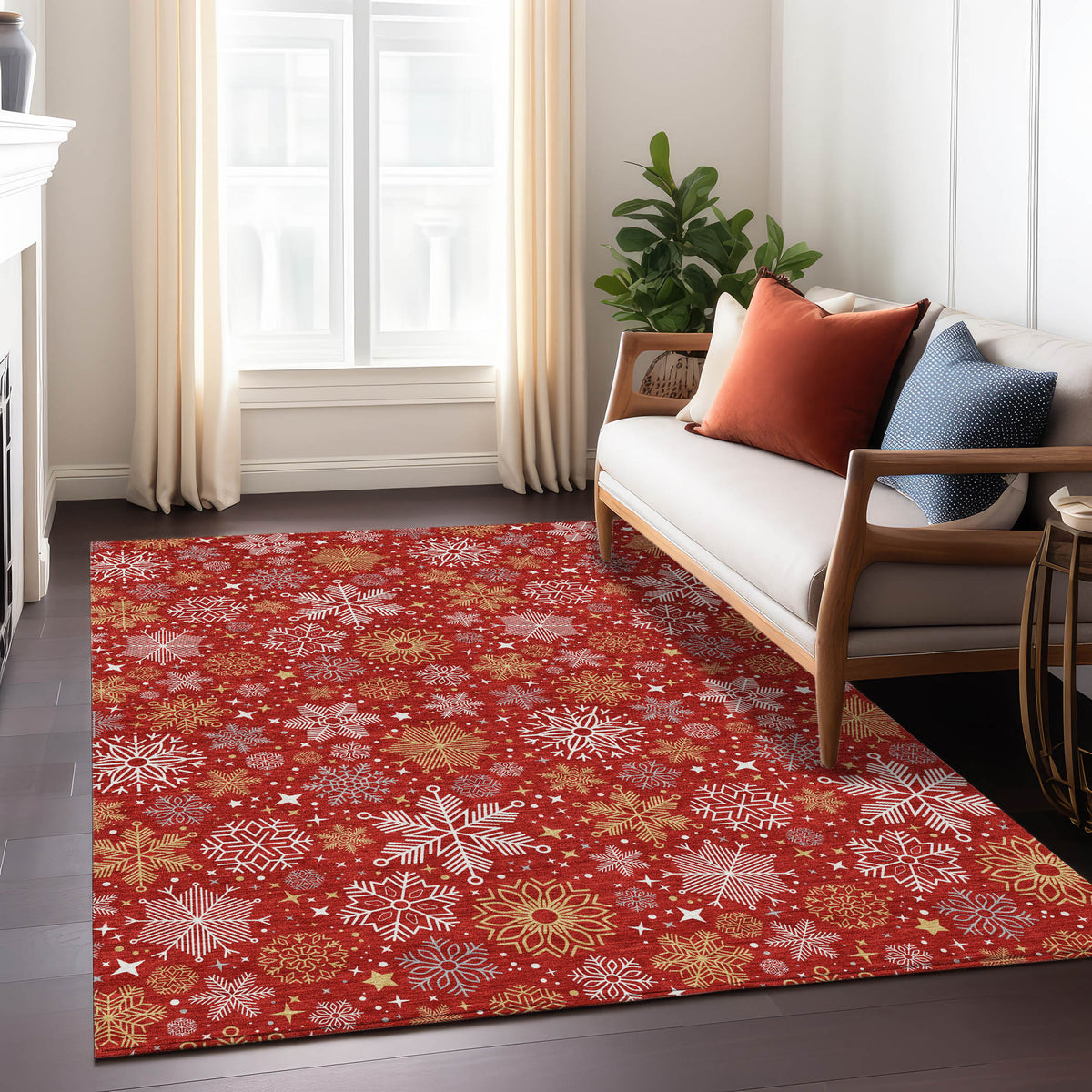 addison chantille acn1823 red rug