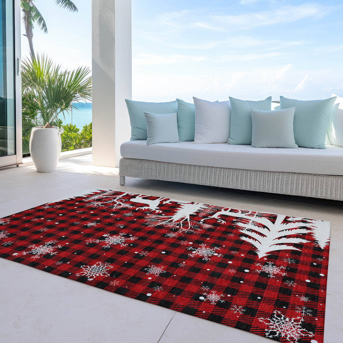 addison chantille acn1824 red rug