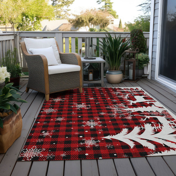 addison chantille acn1824 red rug