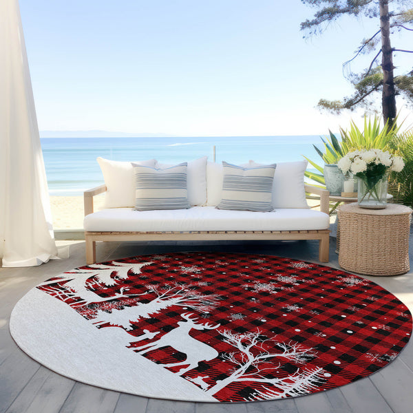 addison chantille acn1824 red rug