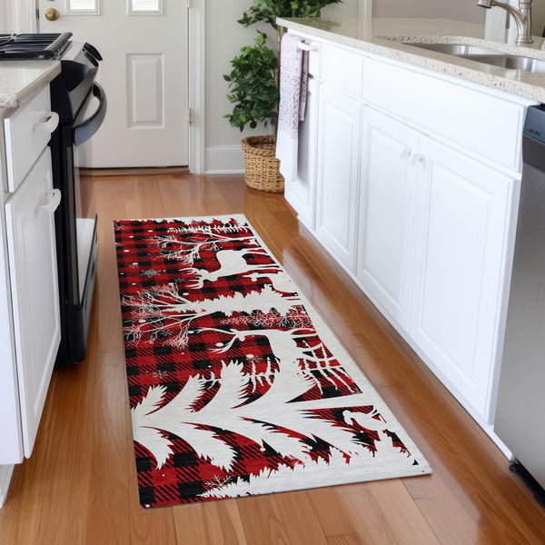 addison chantille acn1824 red rug