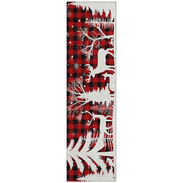addison chantille acn1824 red rug