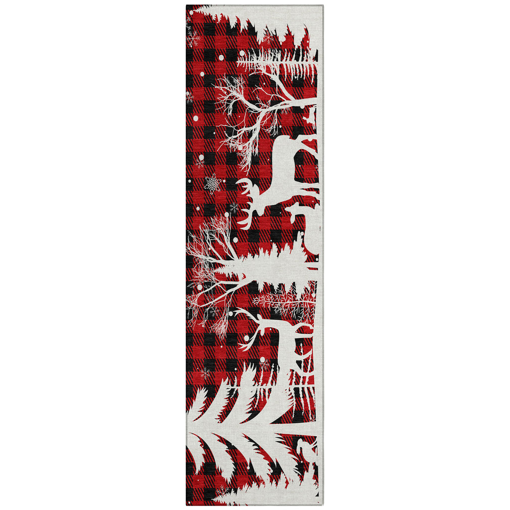 addison chantille acn1824 red rug