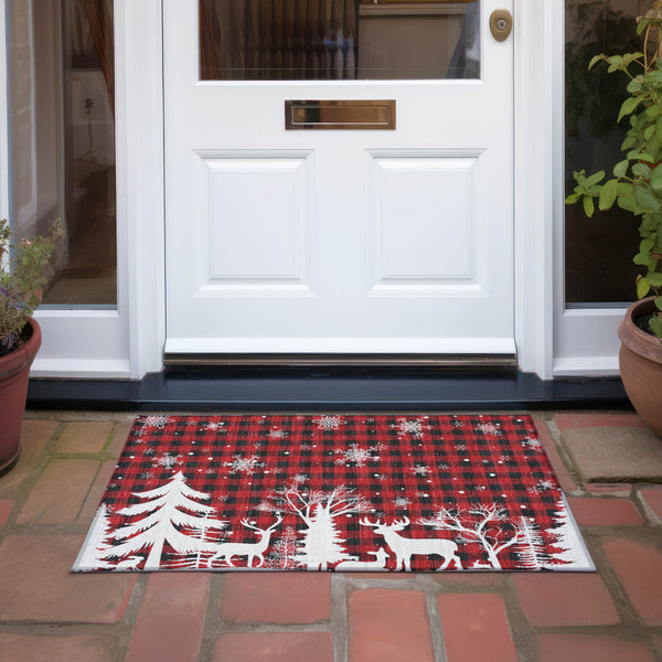 addison chantille acn1824 red rug