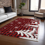addison chantille acn1824 red rug