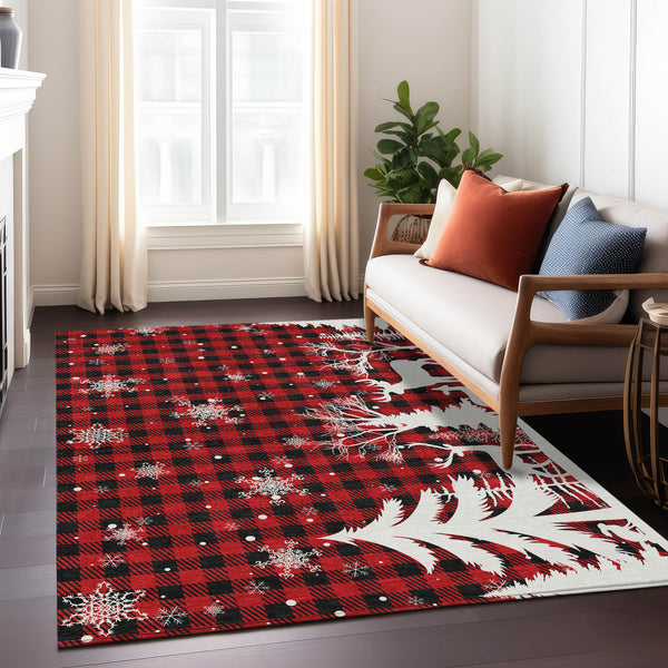 addison chantille acn1824 red rug