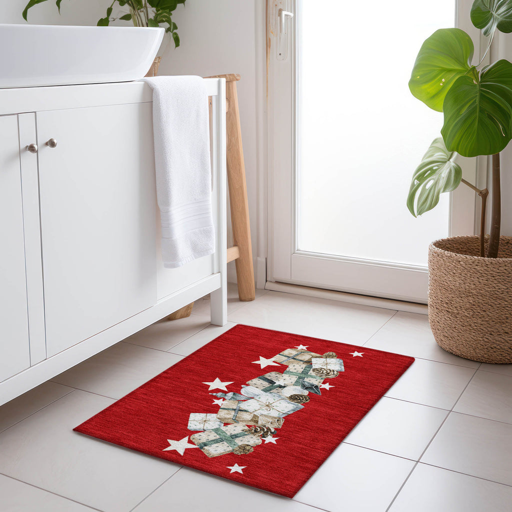 addison chantille acn1825 red rug