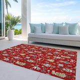 addison chantille acn1827 red rug