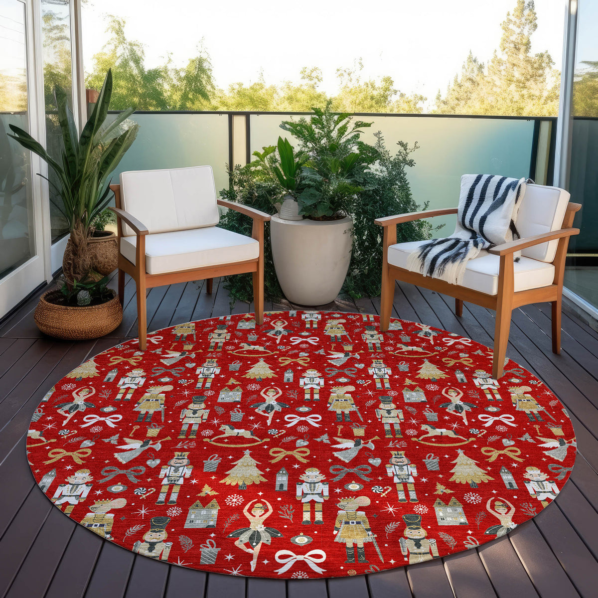 addison chantille acn1827 red rug