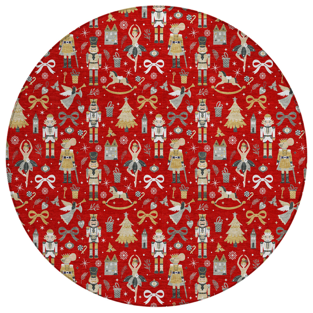 addison chantille acn1827 red rug