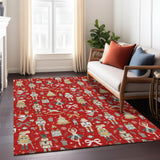 addison chantille acn1827 red rug