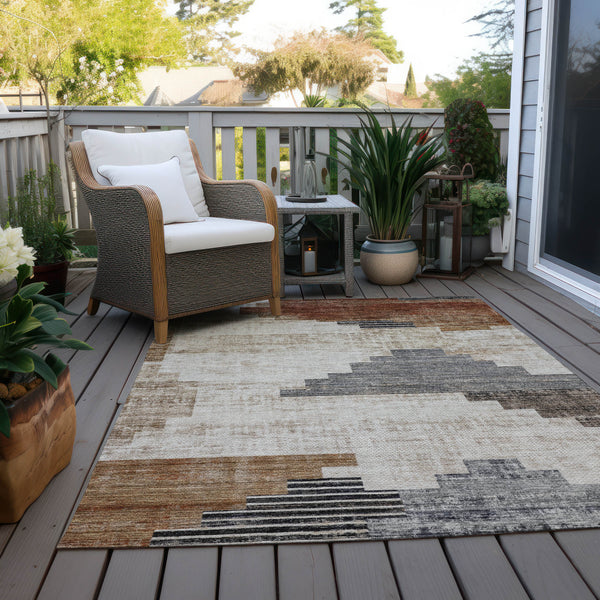 addison chantille acn1829 paprika rug