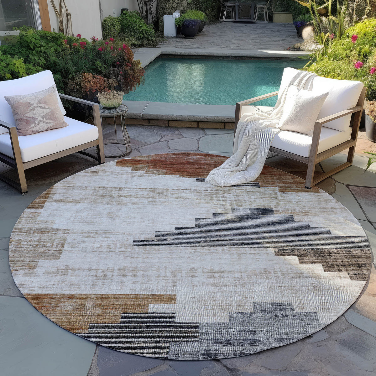 addison chantille acn1829 paprika rug