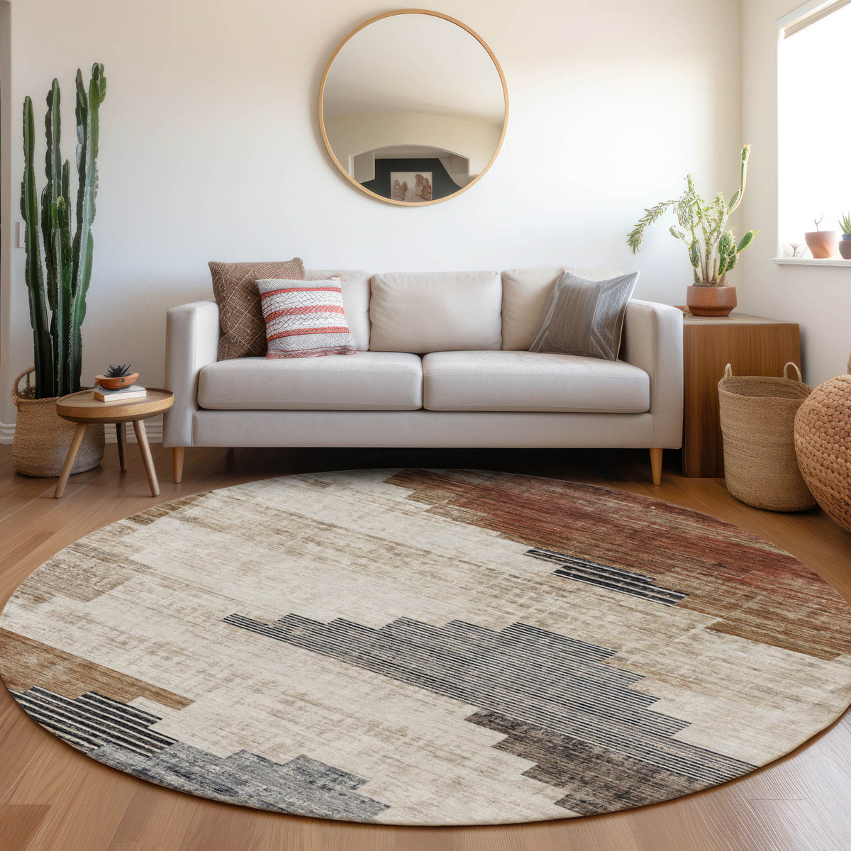 addison chantille acn1829 paprika rug
