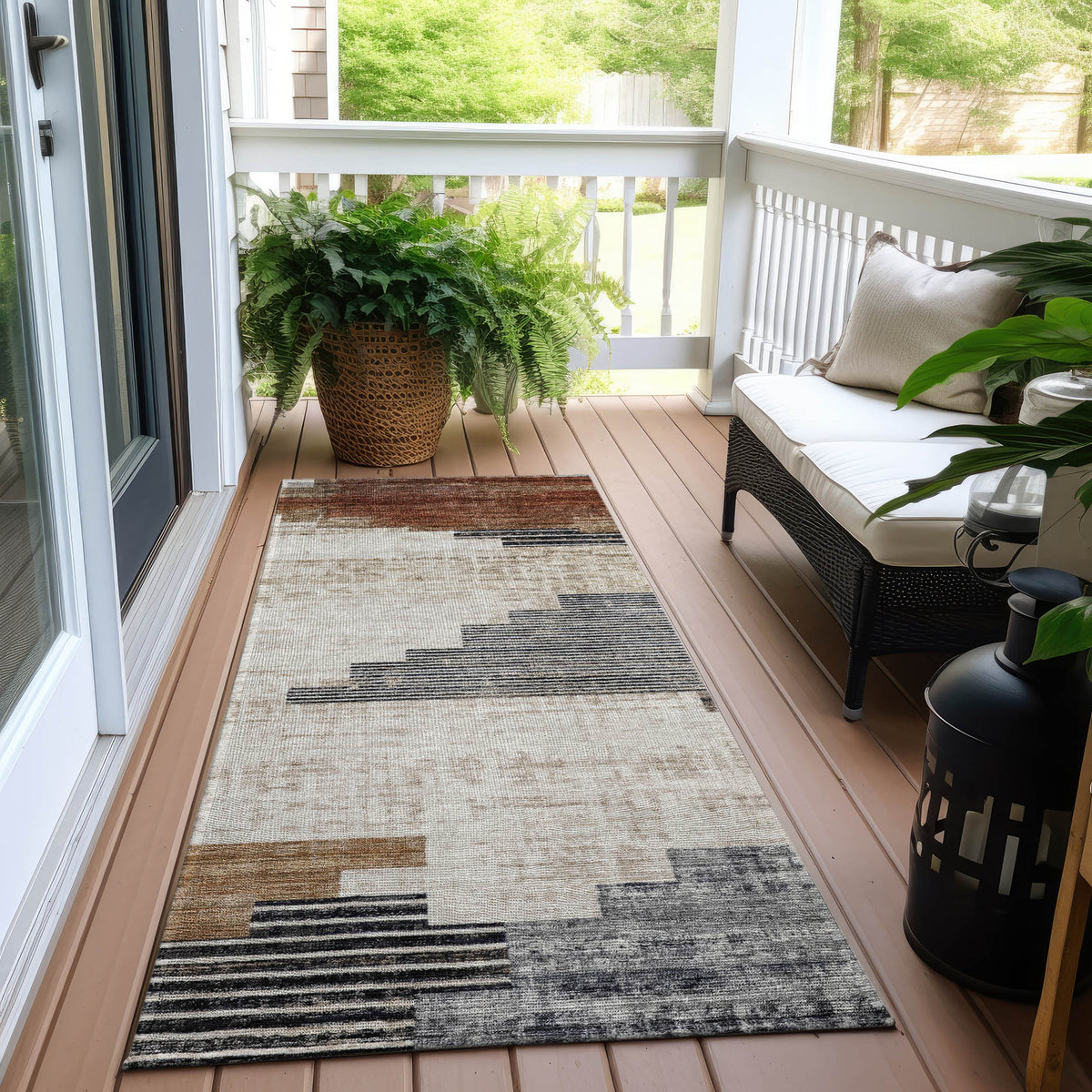 addison chantille acn1829 paprika rug
