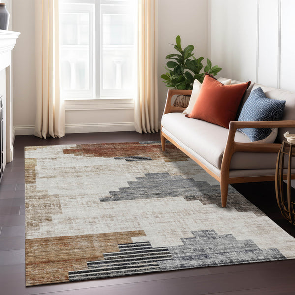 addison chantille acn1829 paprika rug