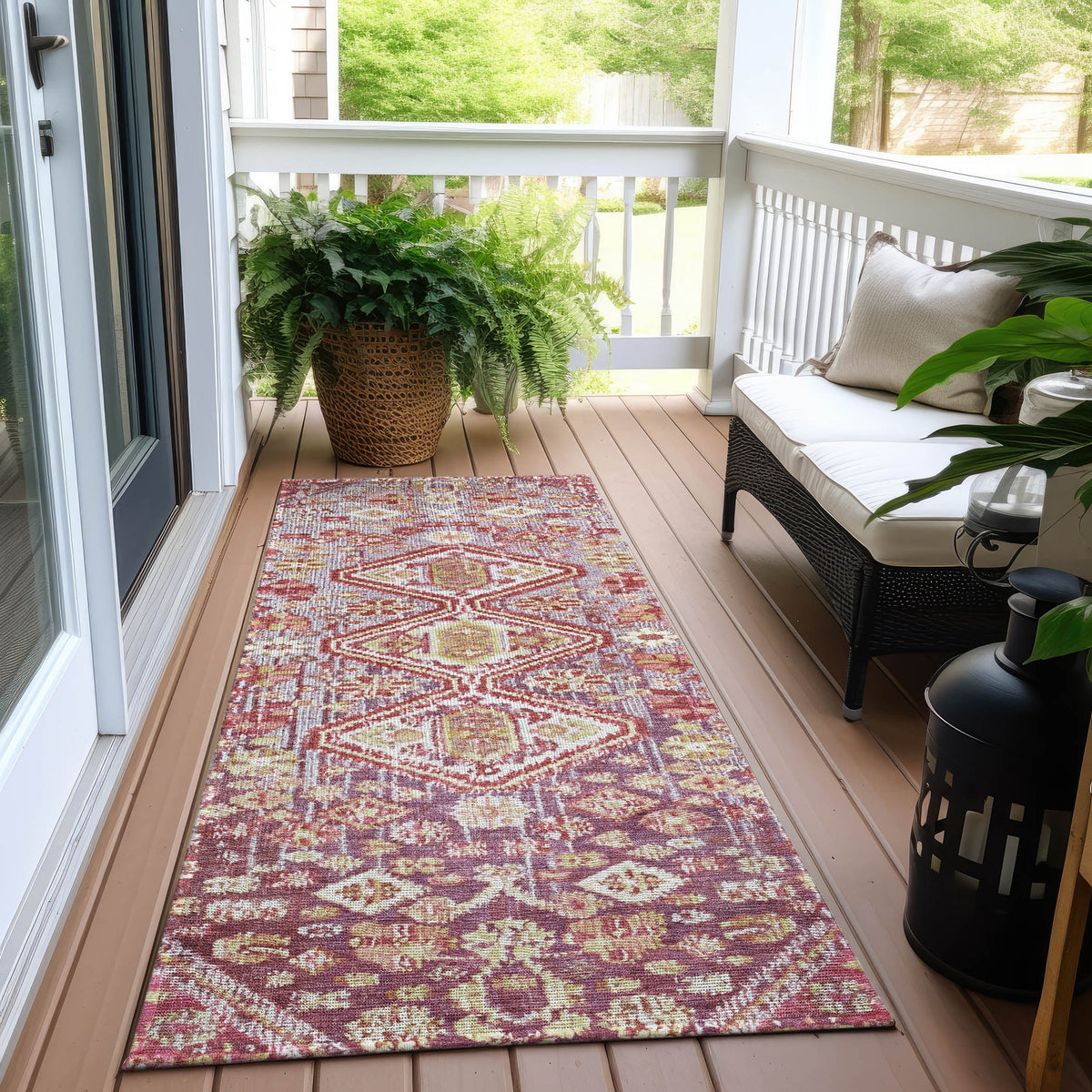addison chantille acn1834 merlot rug