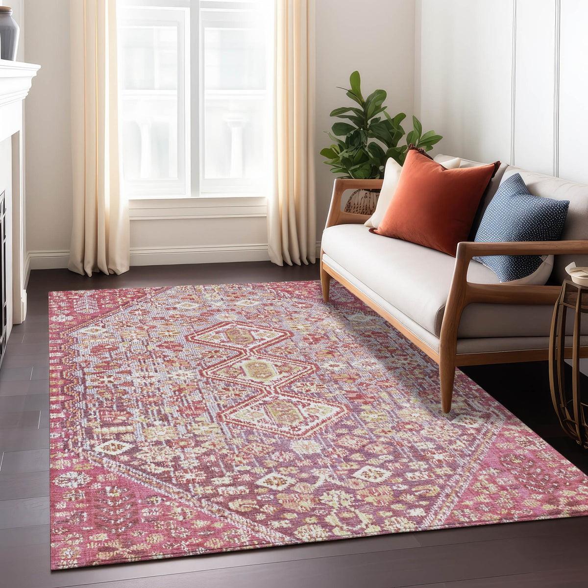 addison chantille acn1834 merlot rug