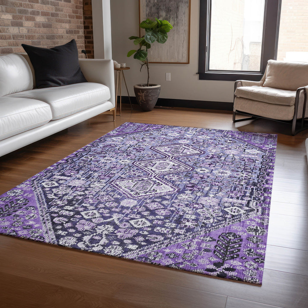 addison chantille acn1834 purple rug