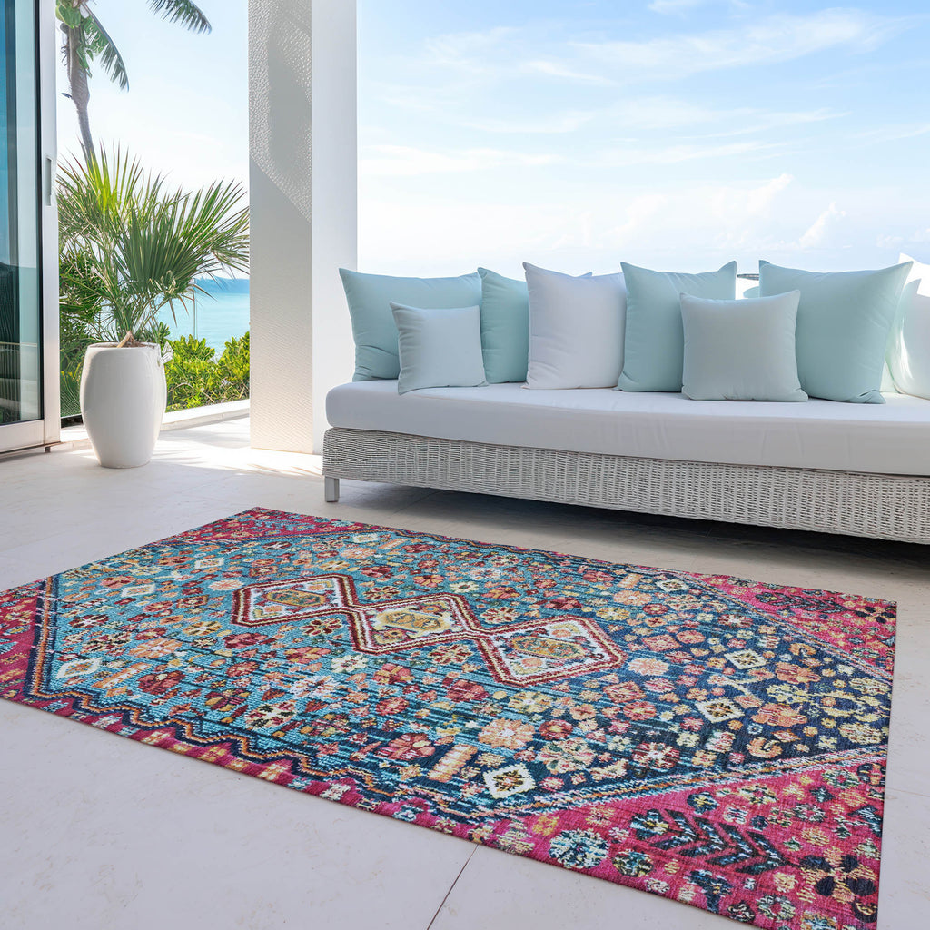 addison chantille acn1834 teal rug