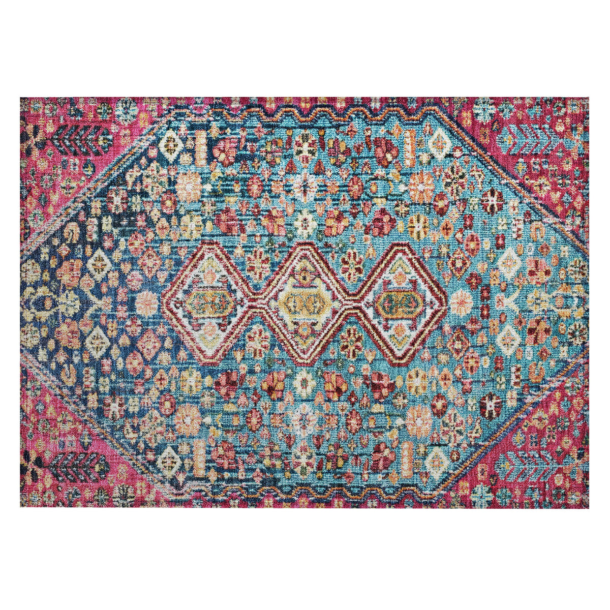 addison chantille acn1834 teal rug