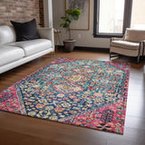addison chantille acn1834 teal rug