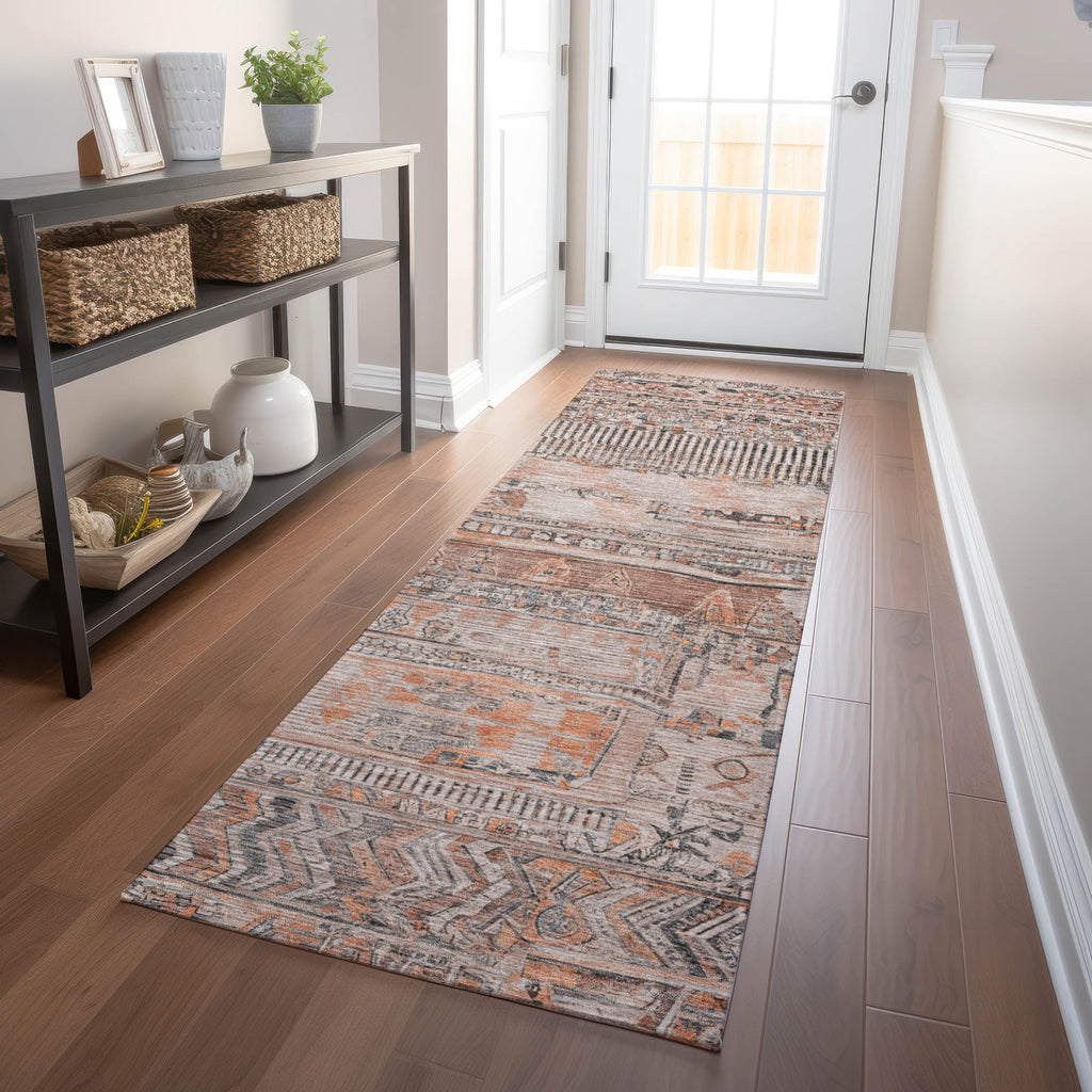 addison chantille acn1835 terracotta rug