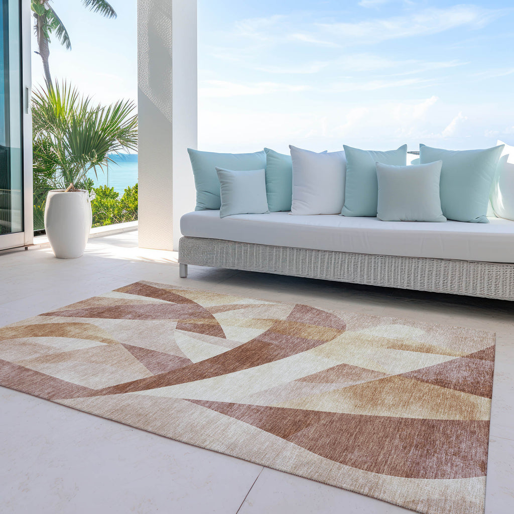 addison chantille acn1836 paprika rug