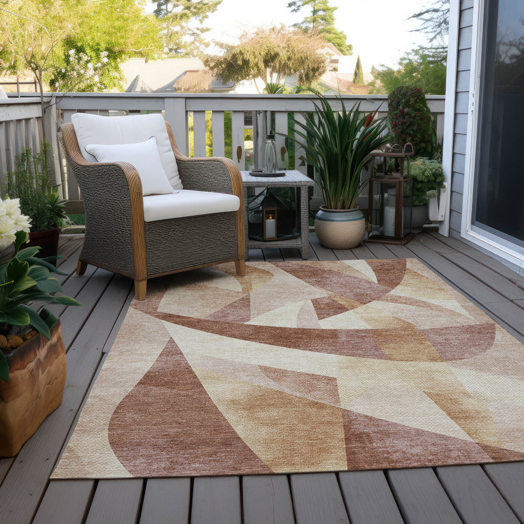 addison chantille acn1836 paprika rug