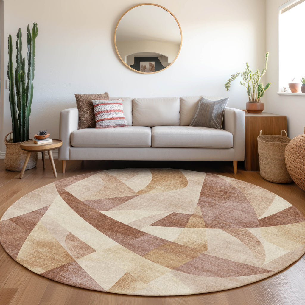 addison chantille acn1836 paprika rug