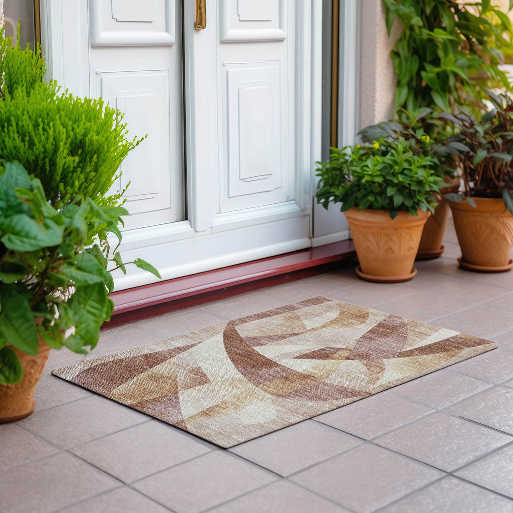addison chantille acn1836 paprika rug