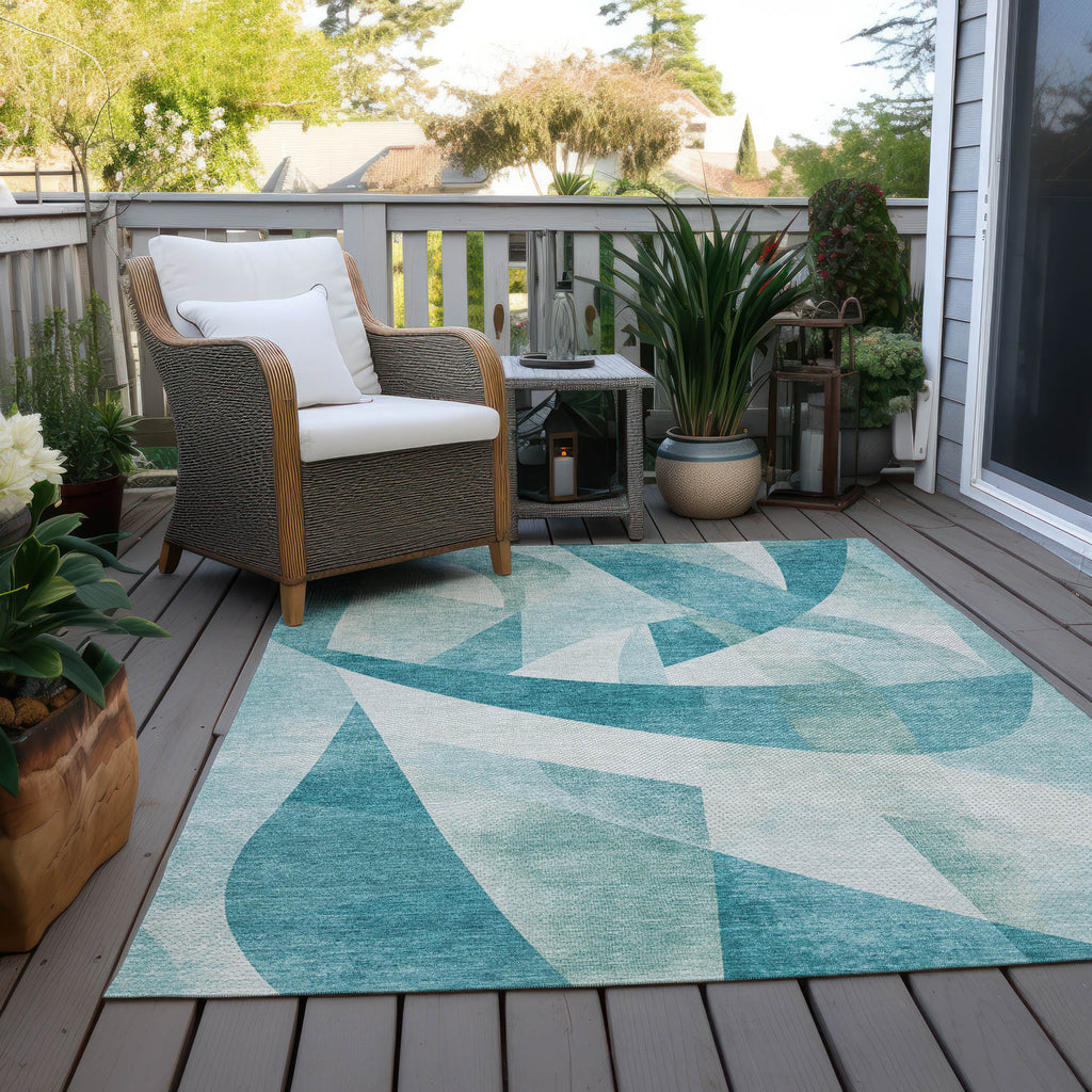 addison chantille acn1836 teal rug