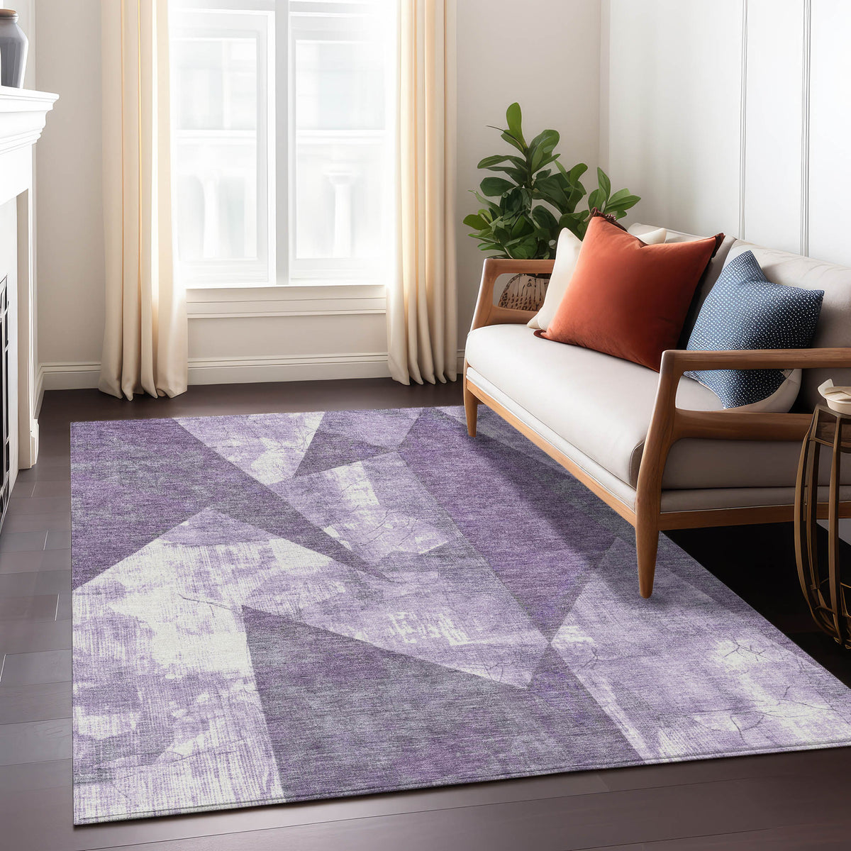 addison chantille acn1838 purple rug