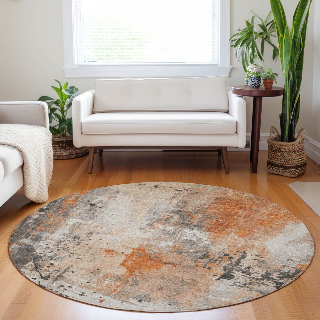 addison chantille acn1840 orange rug