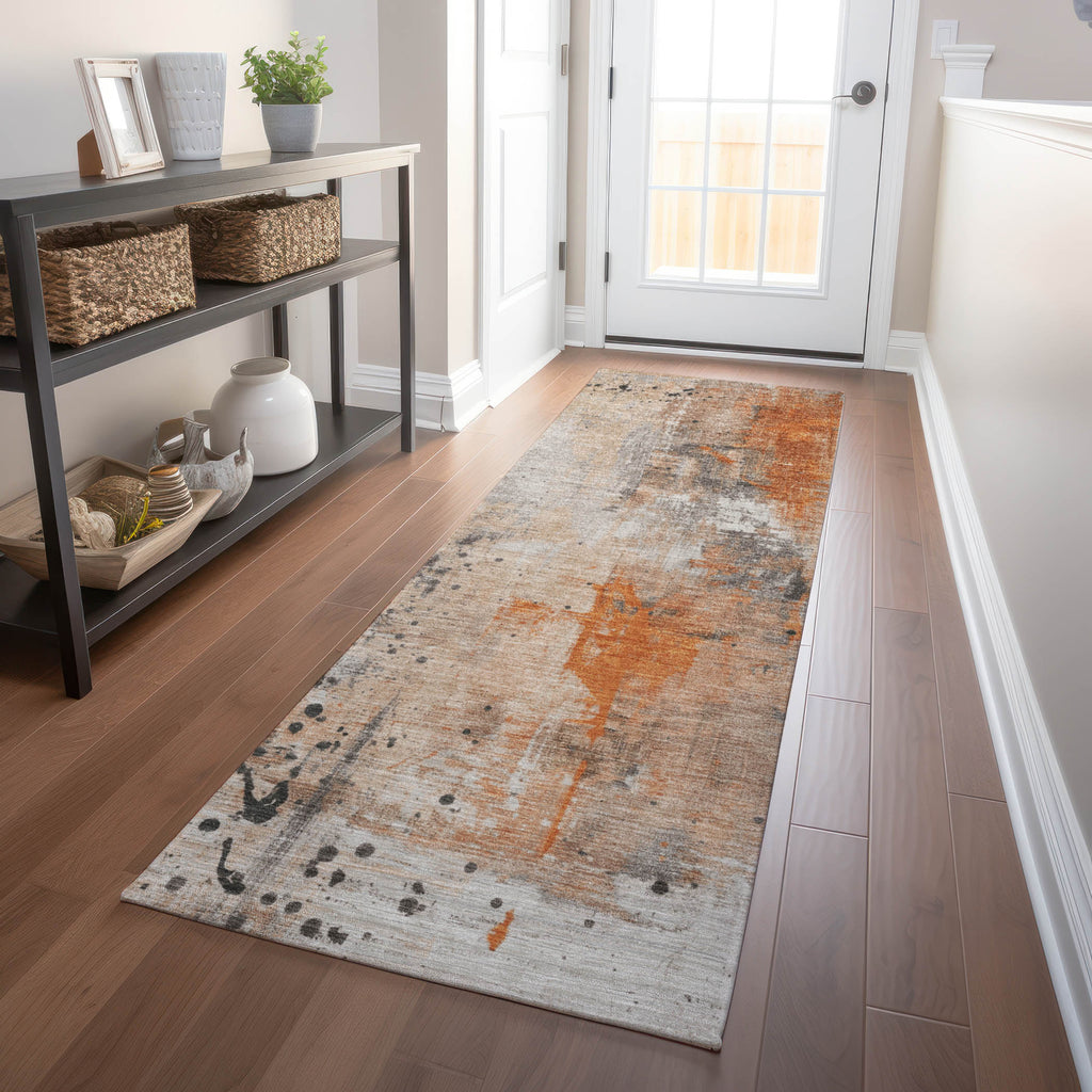 addison chantille acn1840 orange rug