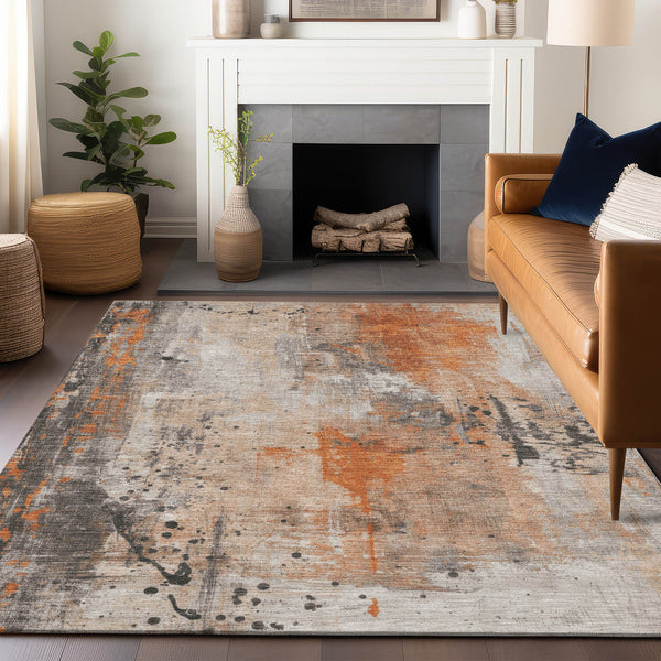 addison chantille acn1840 orange rug