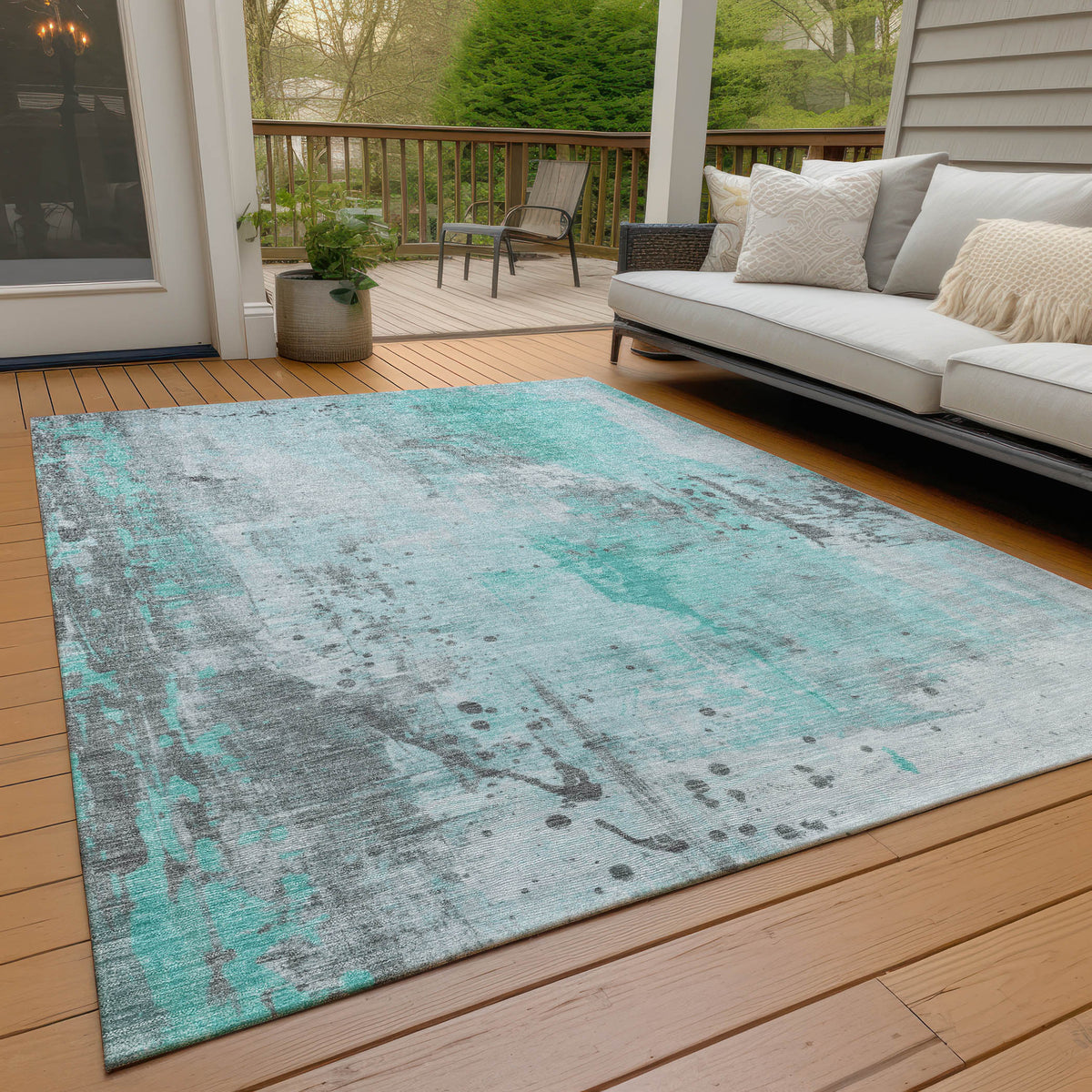 addison chantille acn1840 teal rug