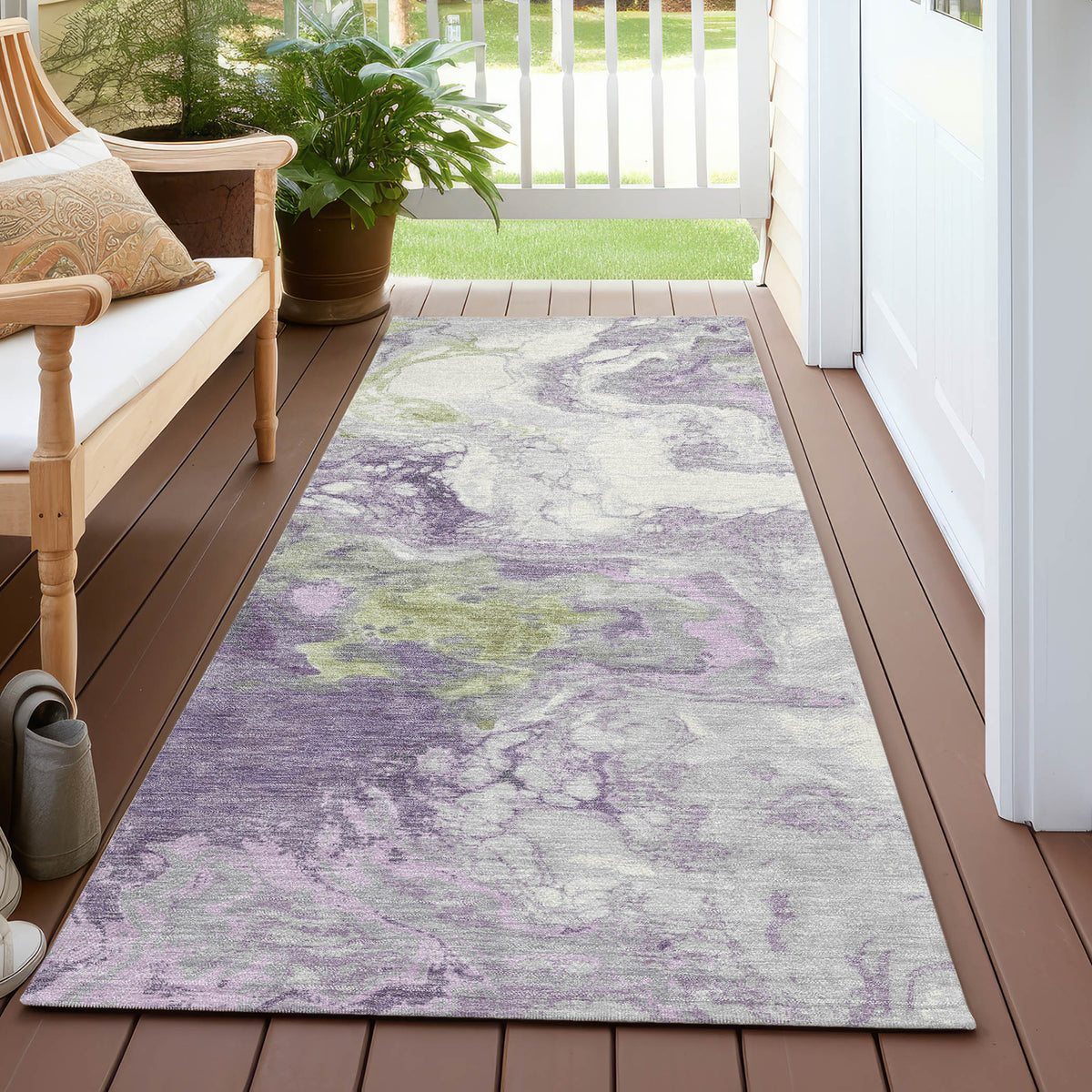 addison chantille acn1841 lavender rug