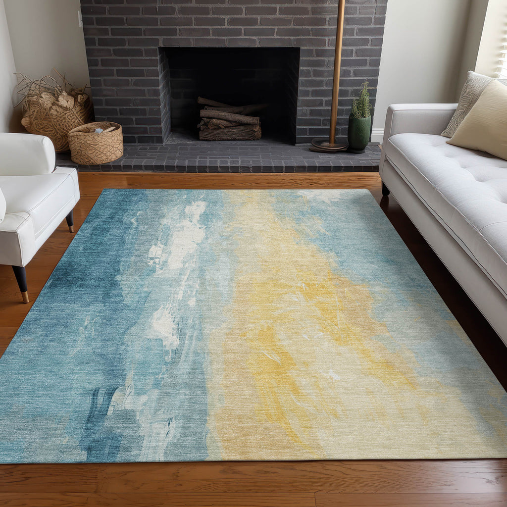 addison chantille acn1844 teal rug