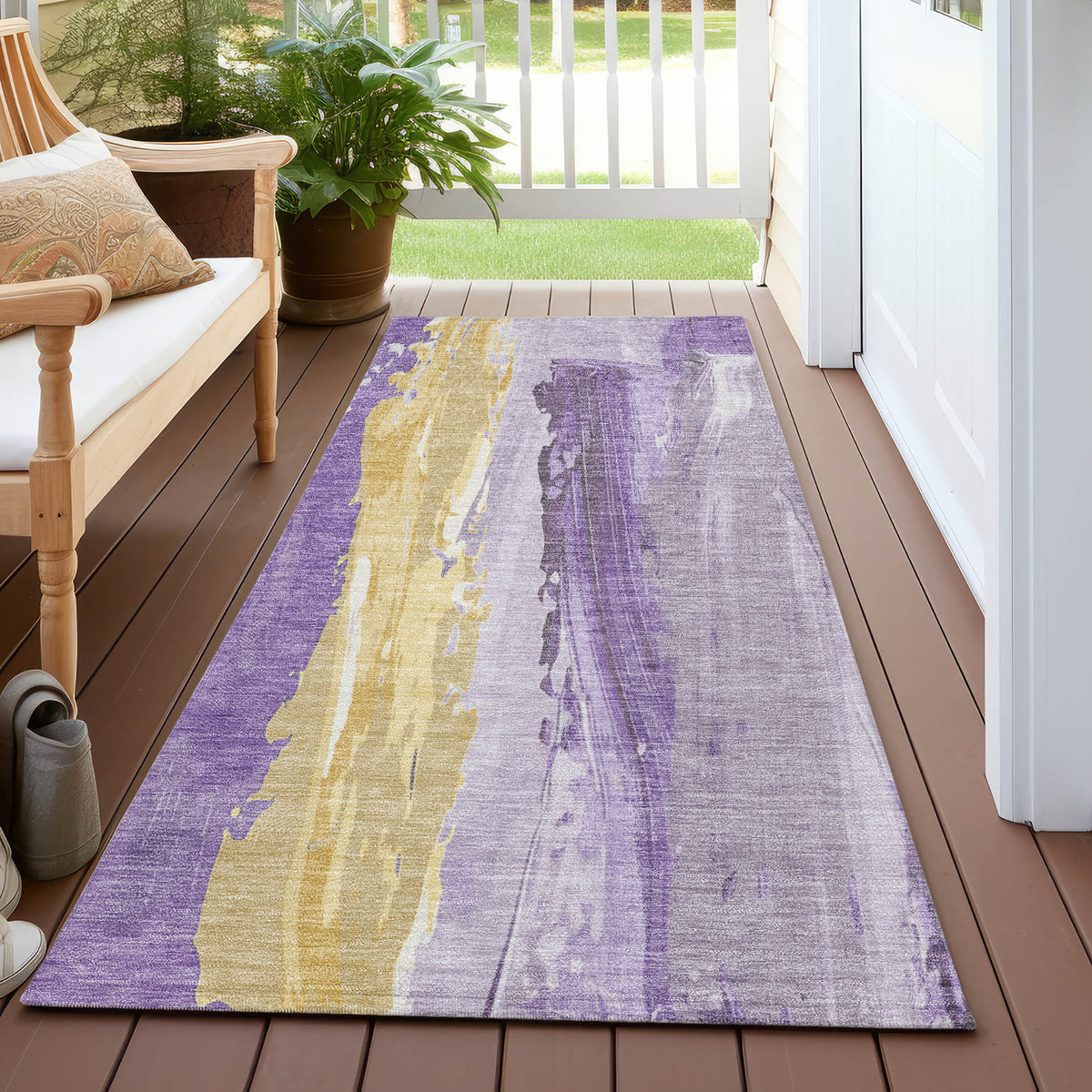addison chantille acn1845 purple rug