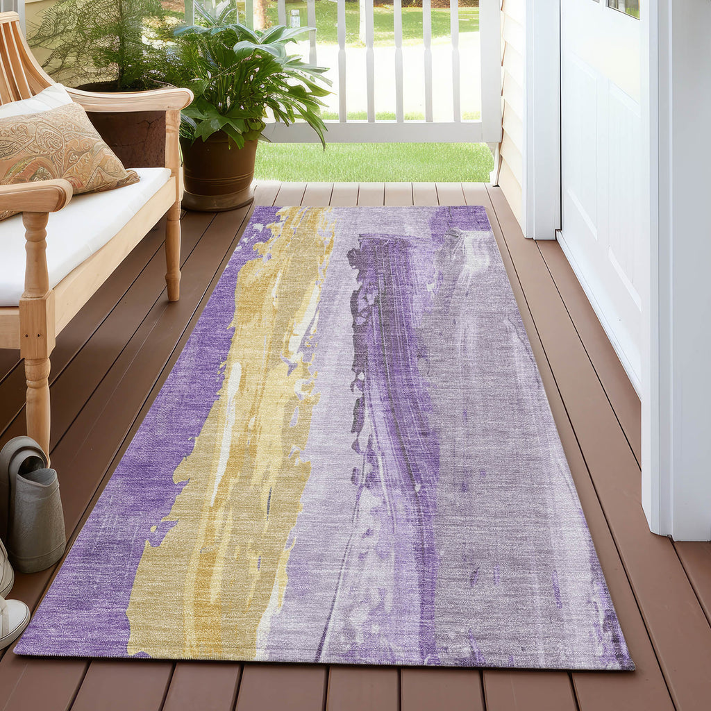 addison chantille acn1845 purple rug