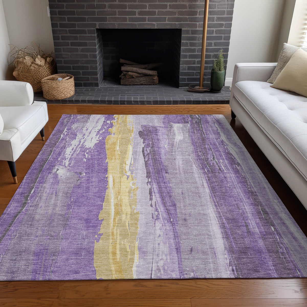 addison chantille acn1845 purple rug