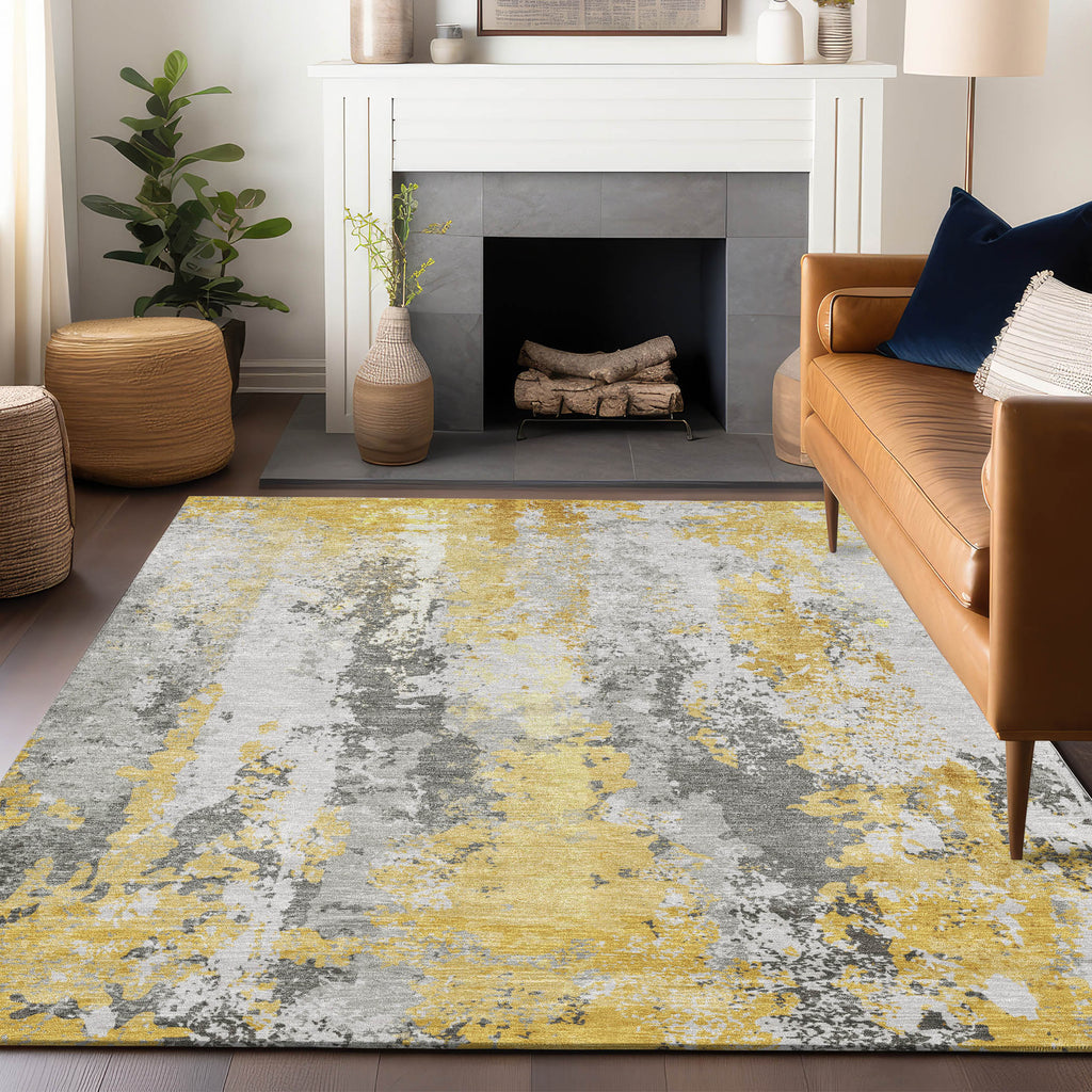addison chantille acn1848 yellow rug