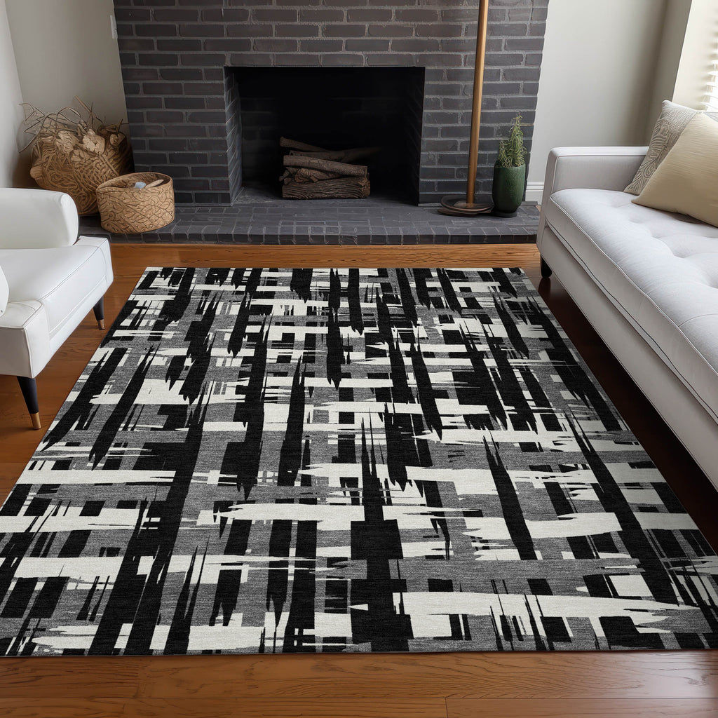 addison chantille acn1849 black rug
