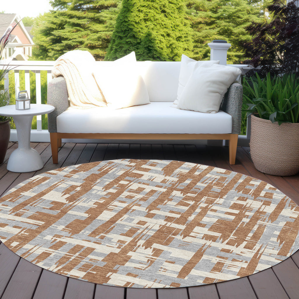 addison chantille acn1849 paprika rug