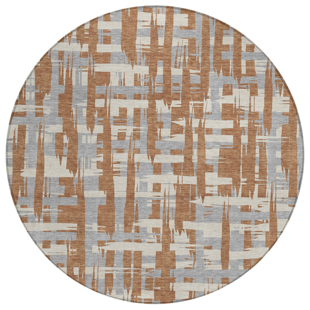 addison chantille acn1849 paprika rug