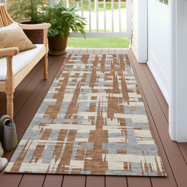 addison chantille acn1849 paprika rug