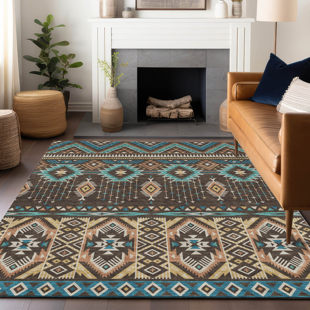 addison chantille acn1851 brown rug